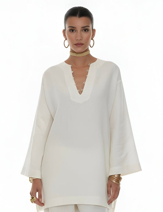 Ivory kurta