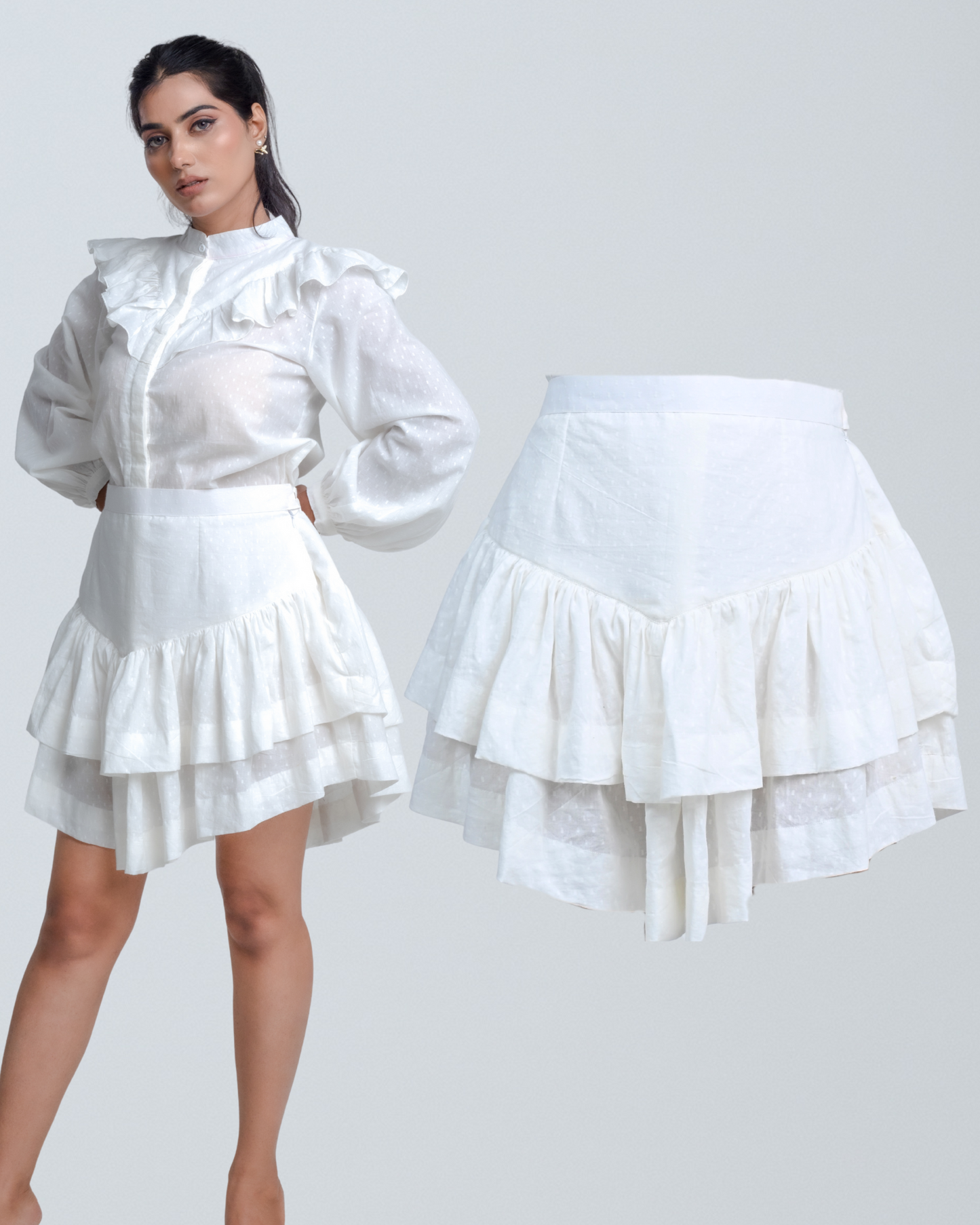 Ruffle skirt