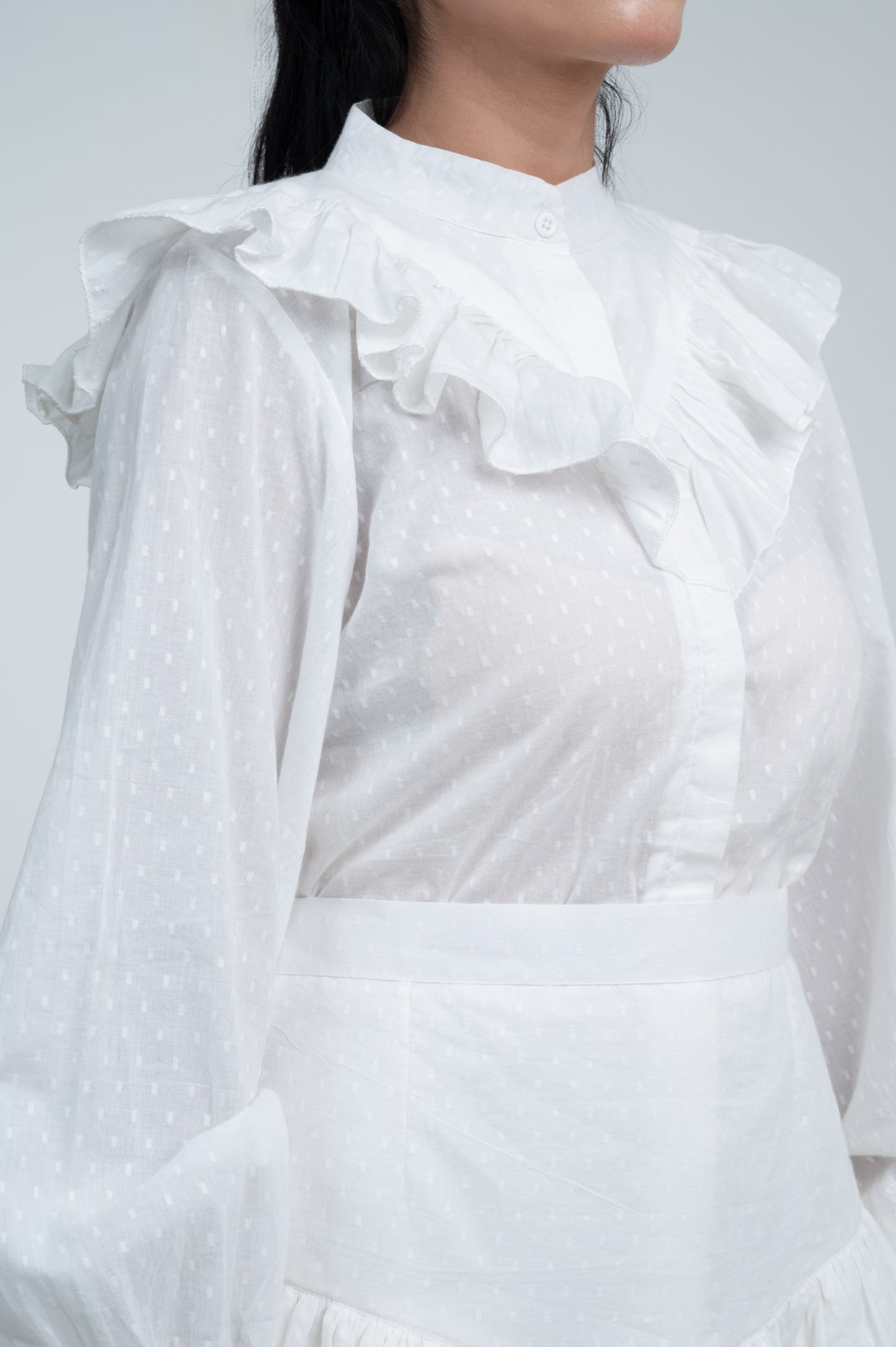 Ruffle shirt