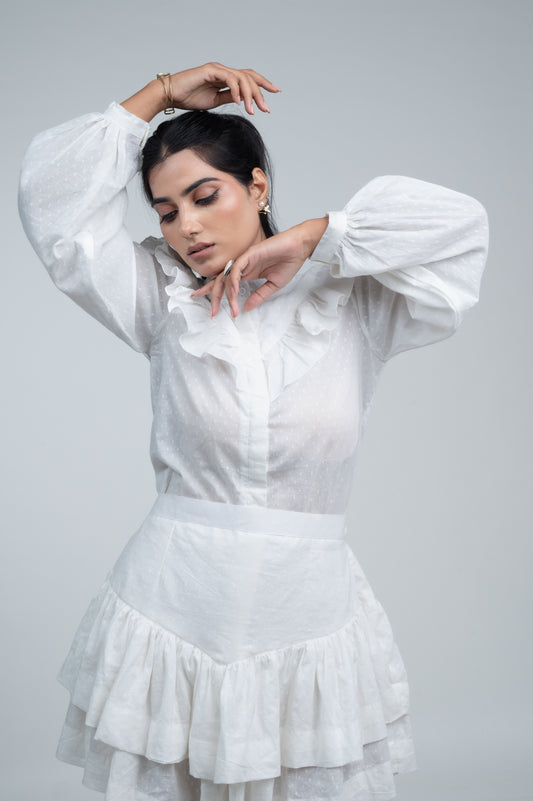 Ruffle shirt