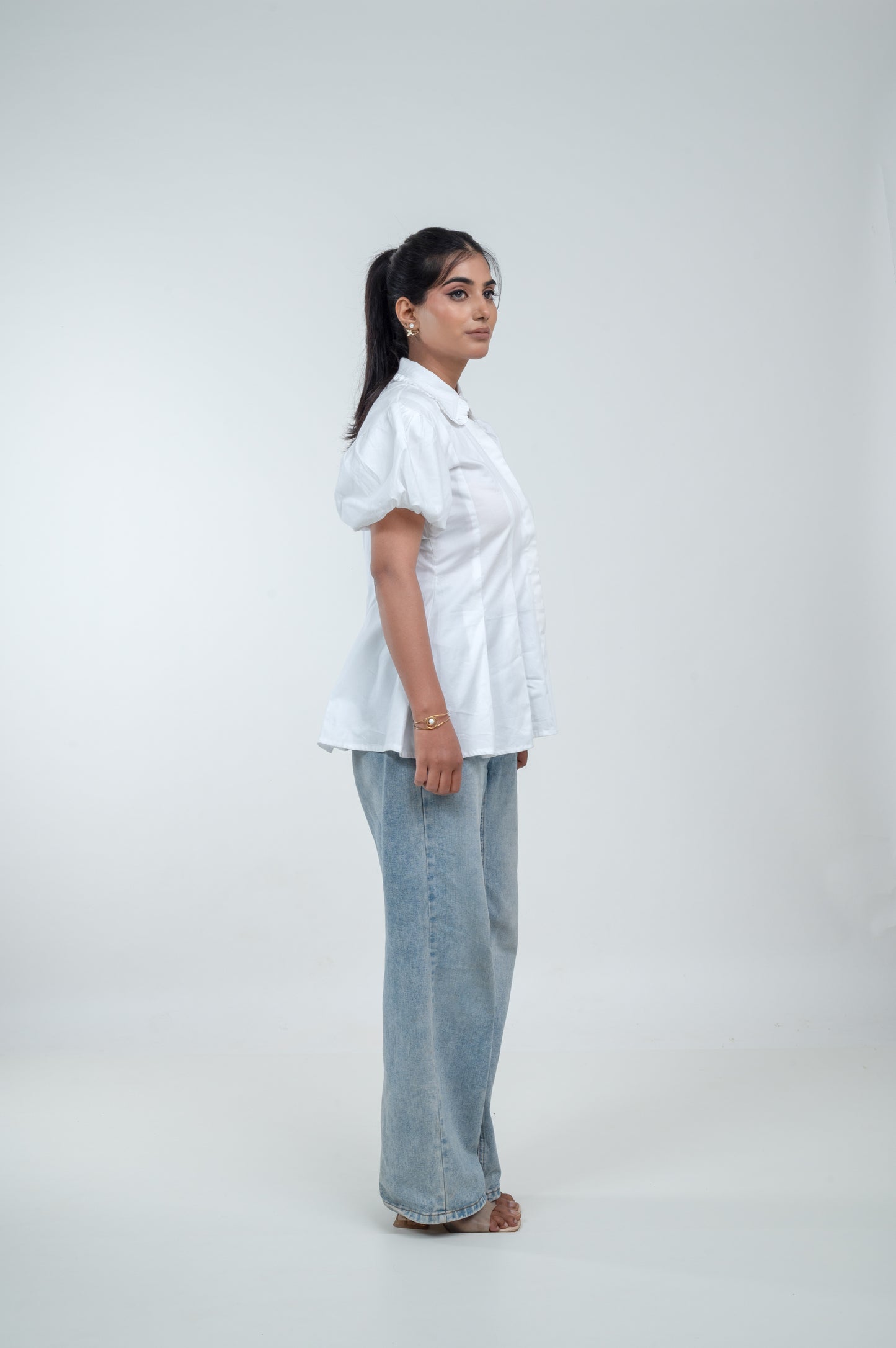 Ivory Flare Top