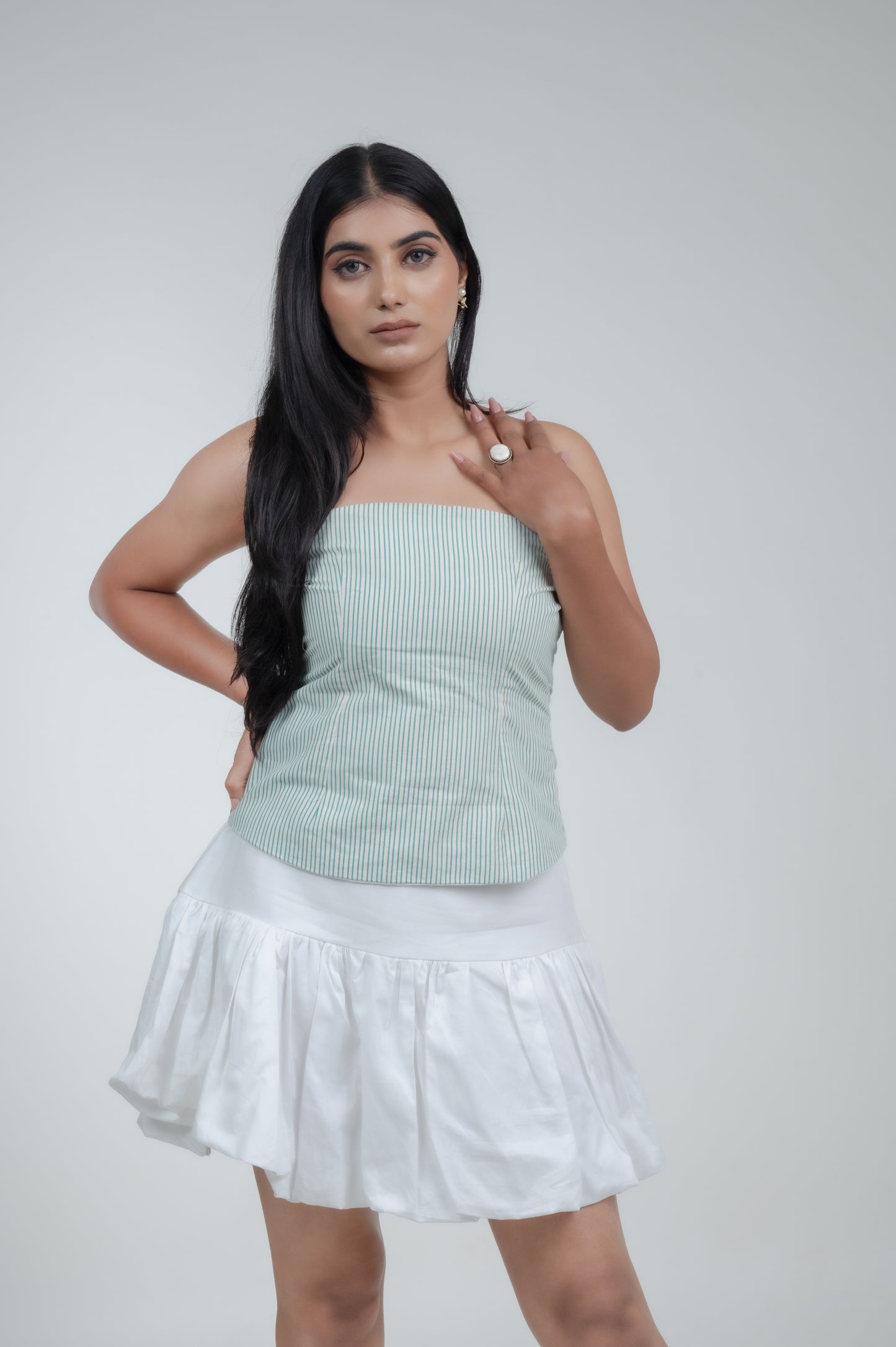 Mint Breeze corset