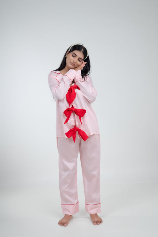 Bow-Tie Night Suit