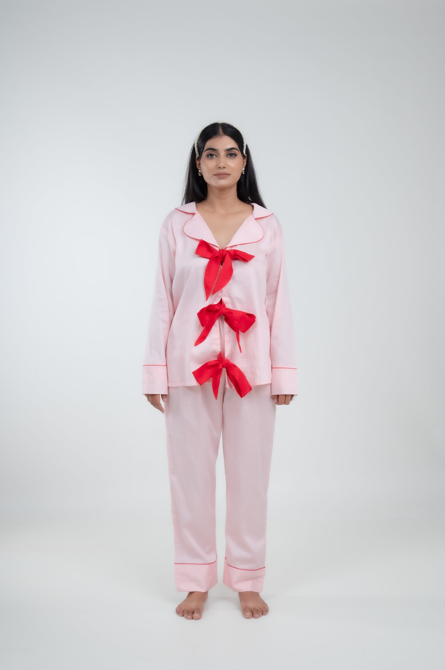 Bow-Tie Night Suit