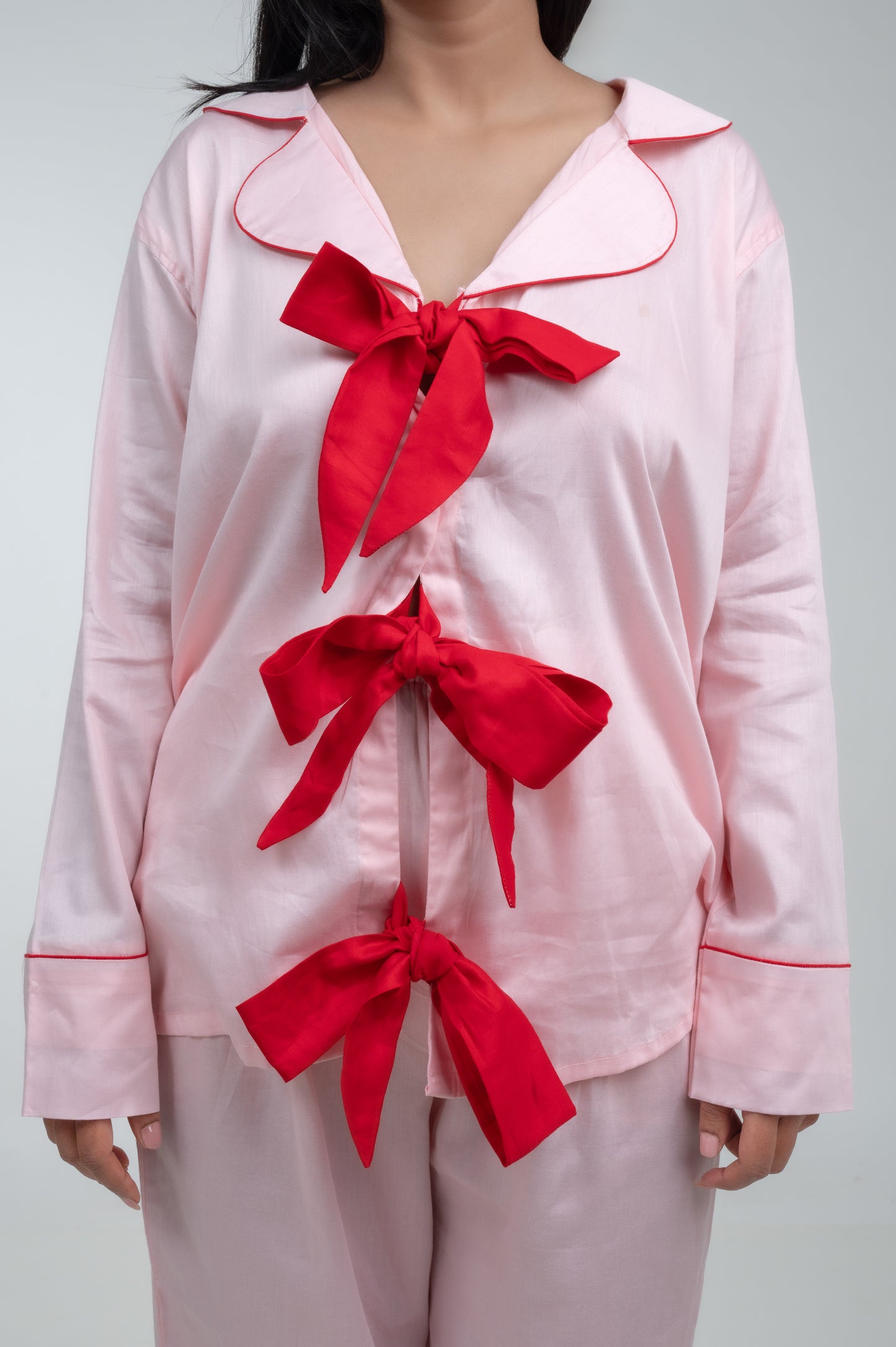 Bow-Tie Night Suit